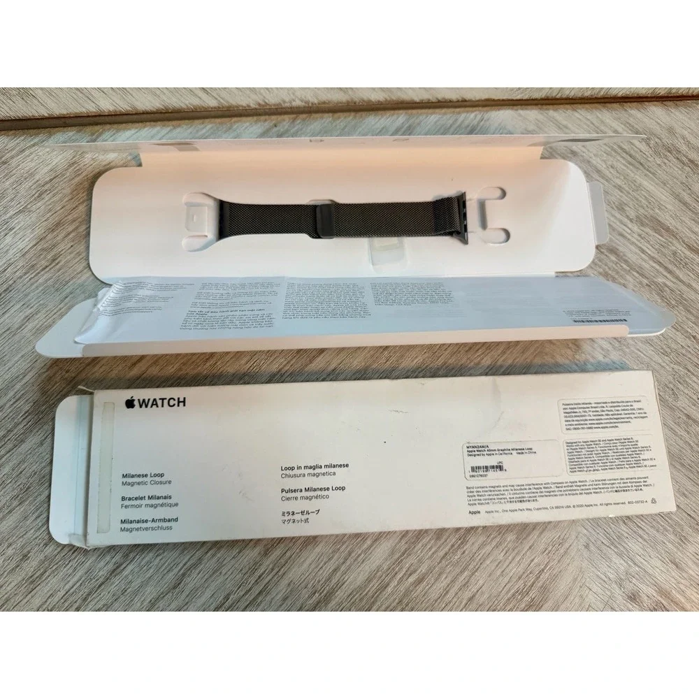 NEW Apple Watch 40mm Graphite Milanese Loop MYAN2AM/A